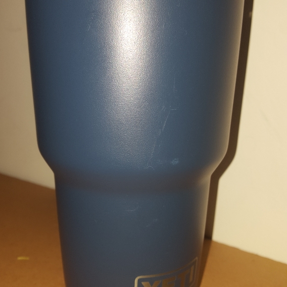 30oz Yeti Navy Uline Tumbler with Lid - Picture 5 of 5